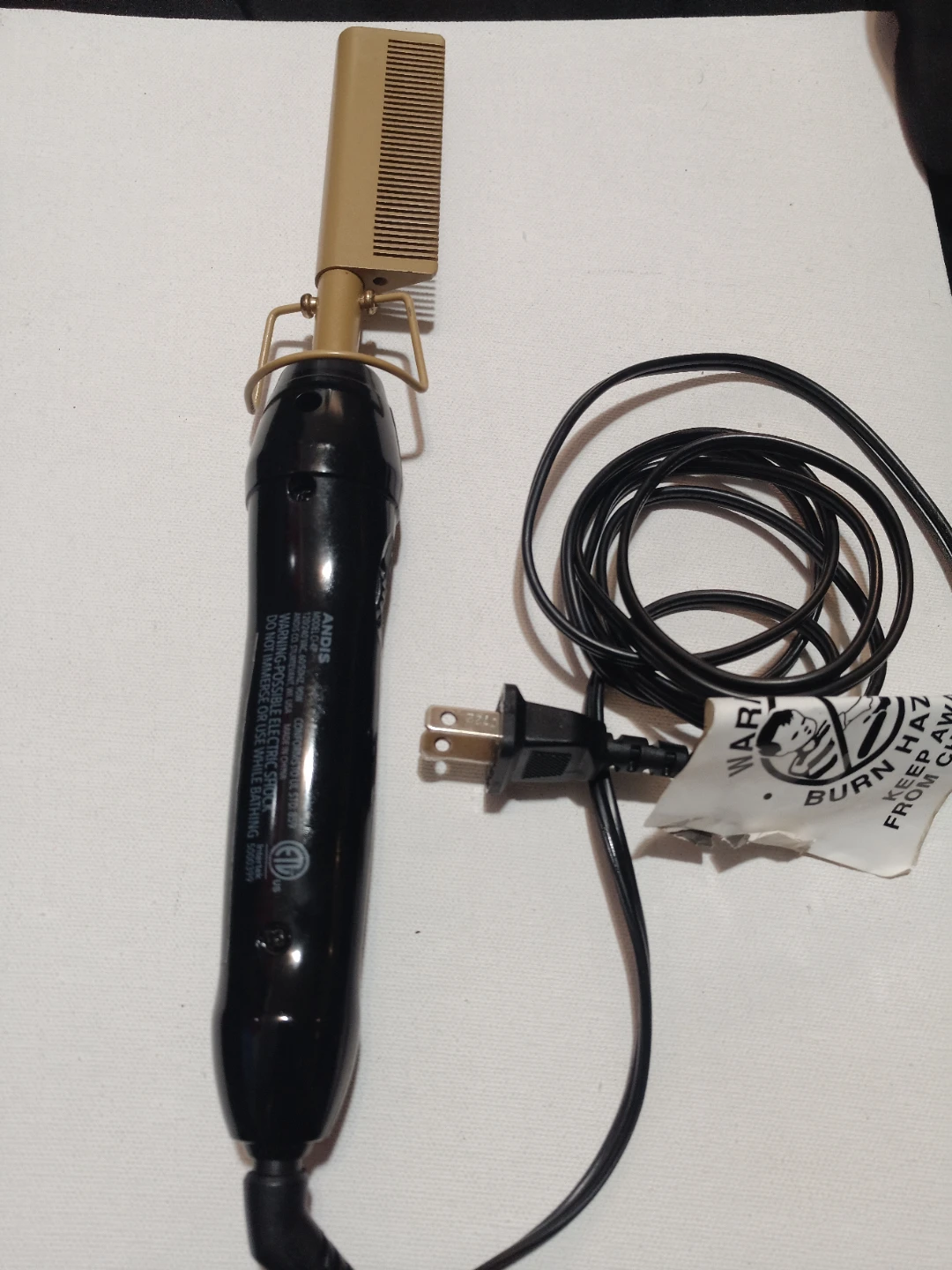 Andis Electric Heated Comb - photo 2