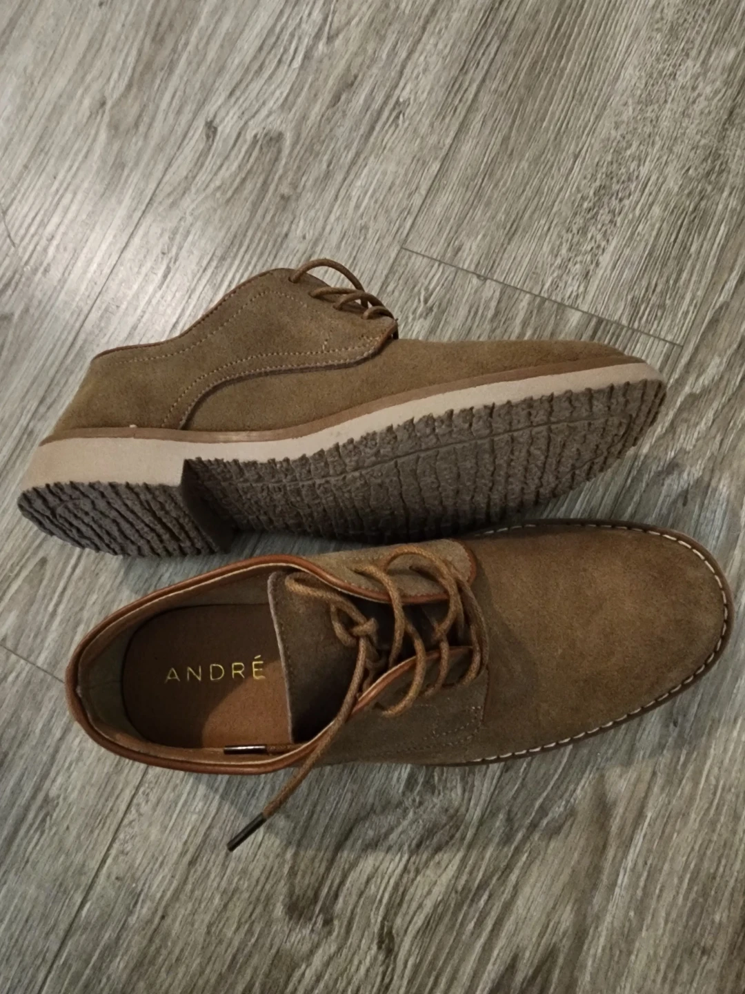 ANDRÉ Suede Derby Shoes - Size 39 - photo 3