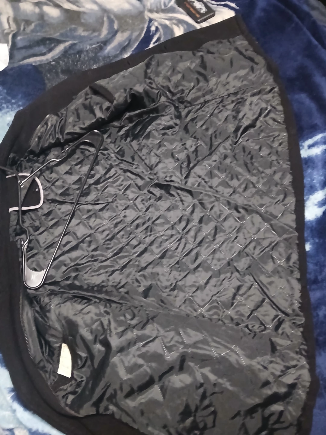 SOMTHRON Men's Wool Blend Trench Coat XL Black - photo 5