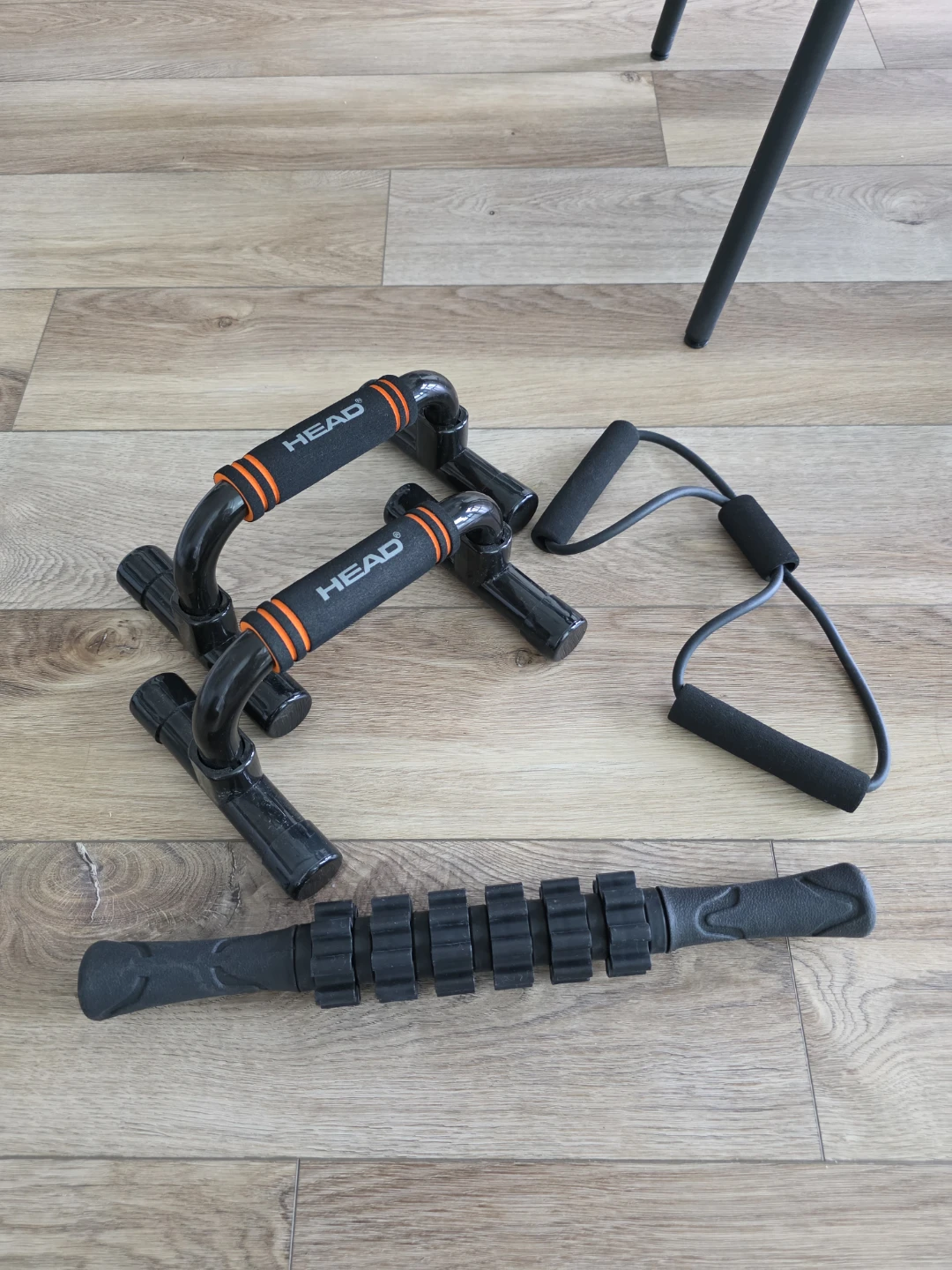HEAD Push Up Bars and Resistance Band Set - photo 2