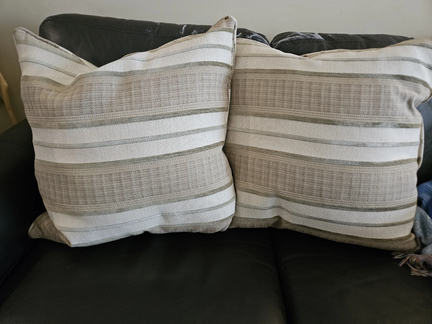 Striped Throw Pillows (Set of 2)