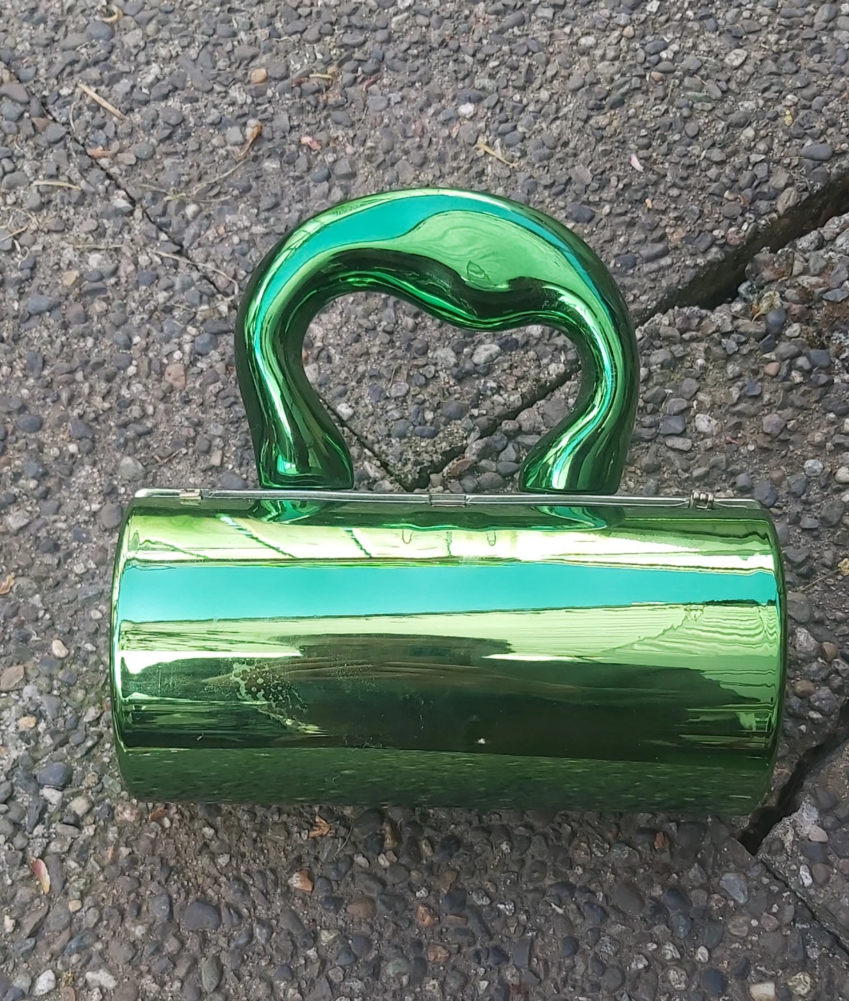 Cylinder Clutch Purse