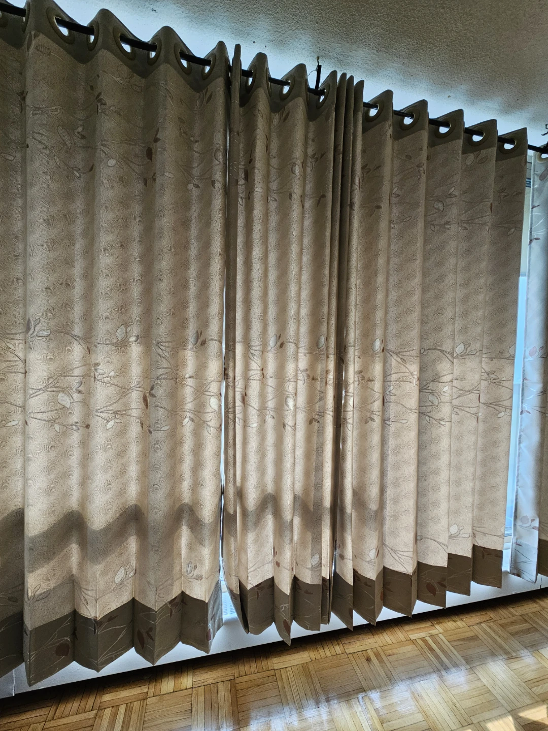 Set of Curtains with Rods - photo 2