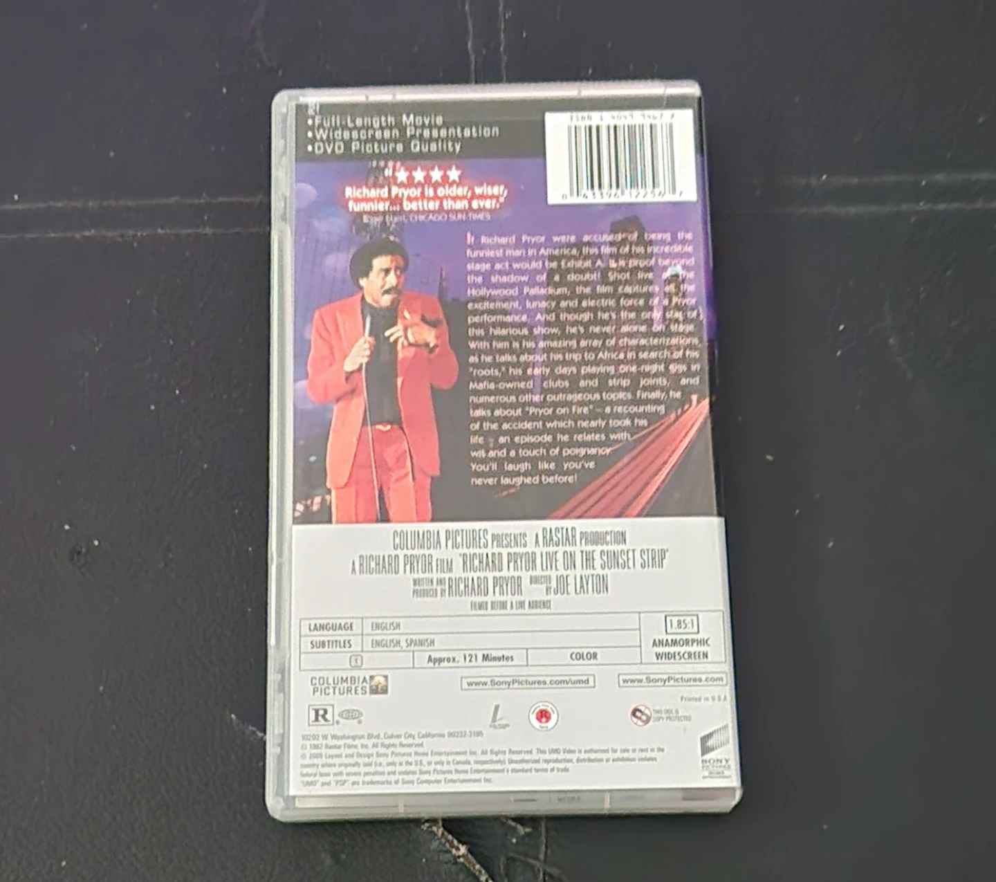 Richard Pryor: Live on the Sunset Strip UMD Video - photo 3