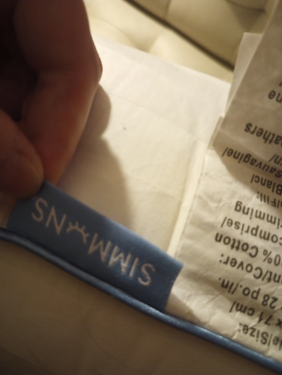 Simmons Down and Feather Pillow - photo 2