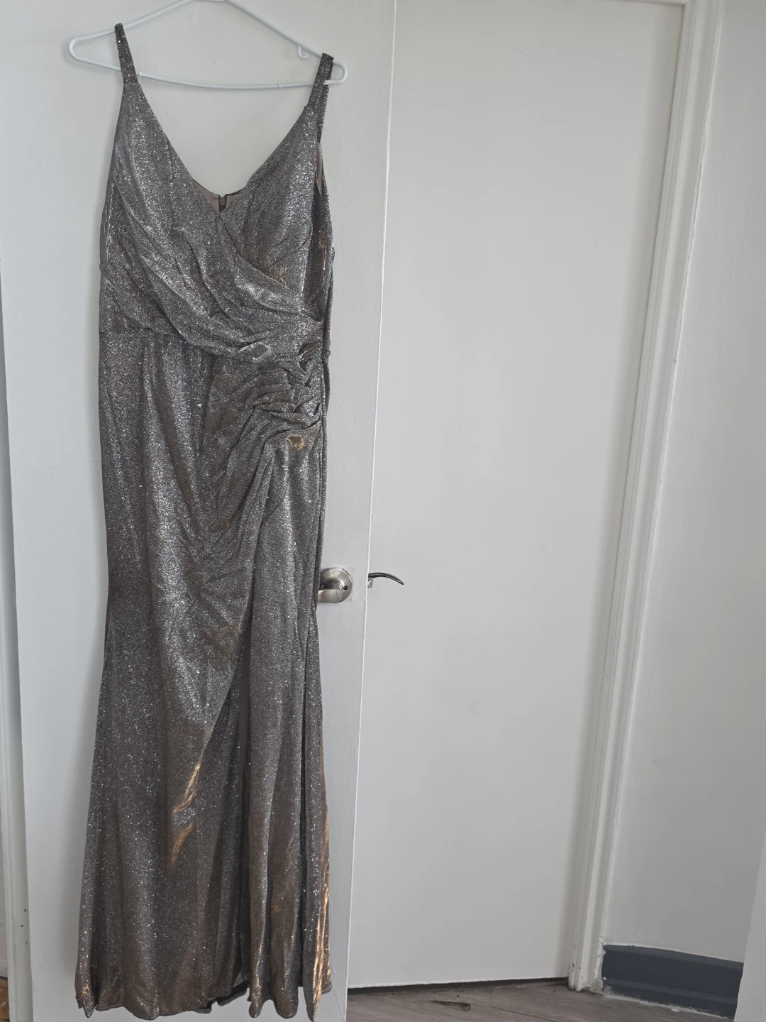 Sequin Evening Dress - Blue - photo 2