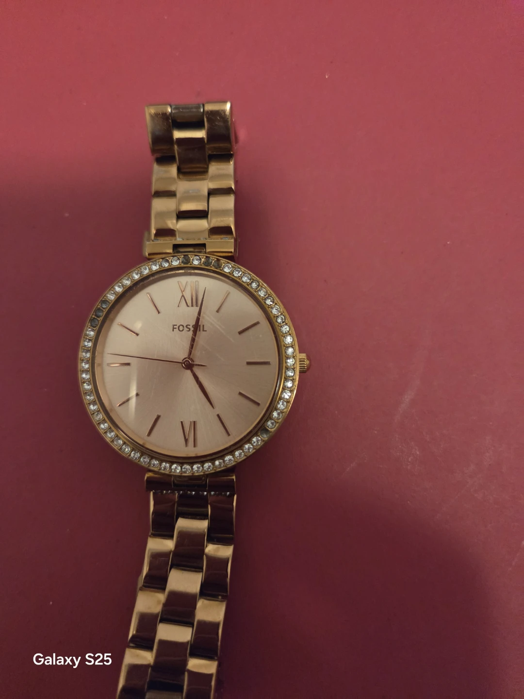 Fossil Rose Gold Tone Stainless Steel Watch - photo 2