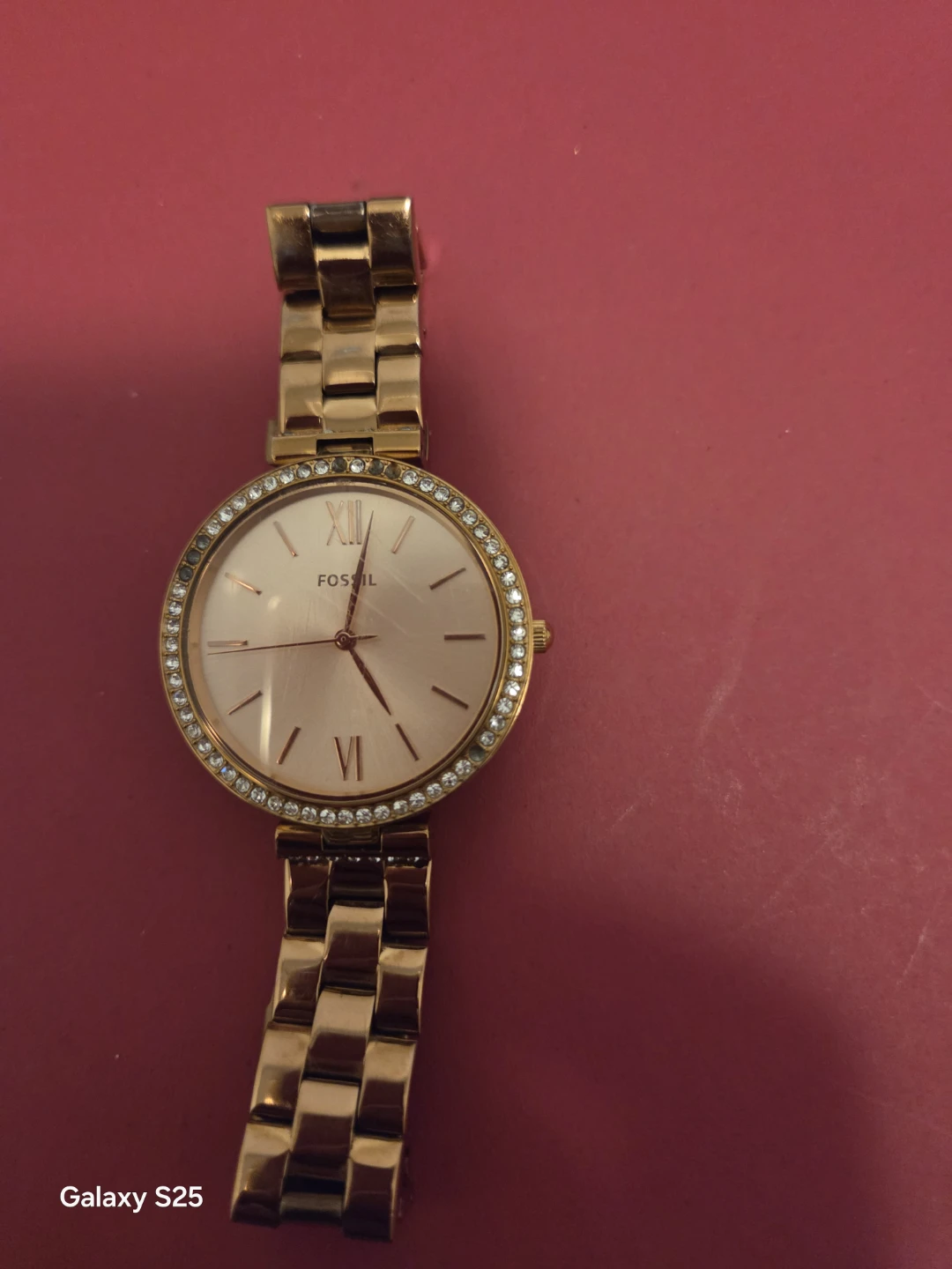 Fossil Rose Gold Tone Stainless Steel Watch - photo 3