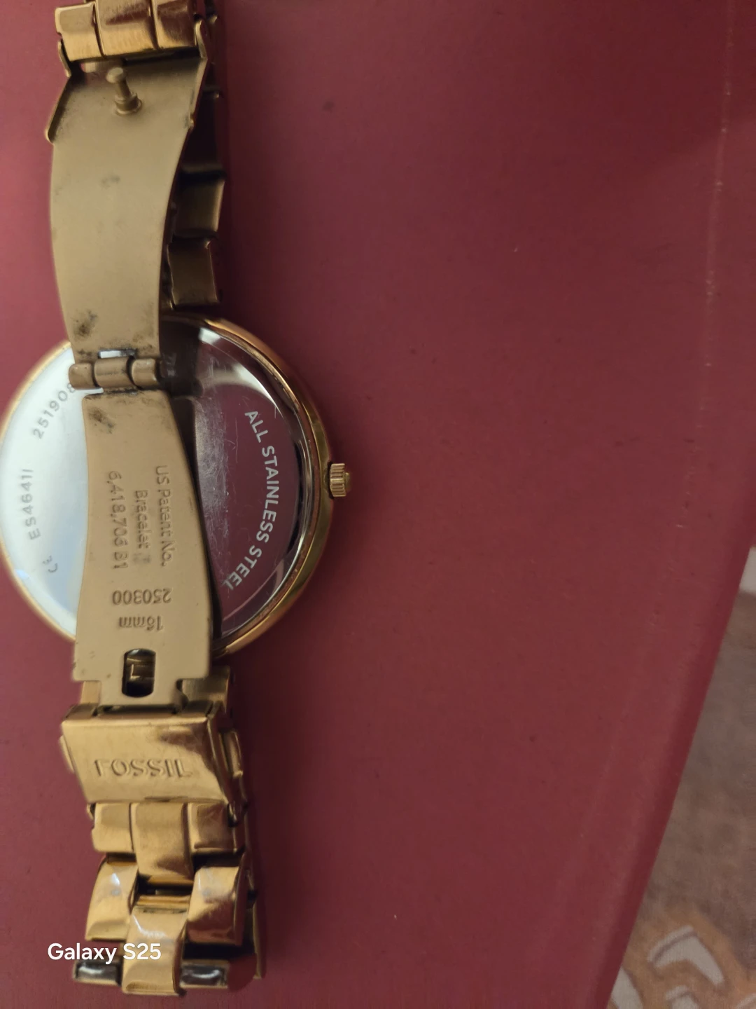 Fossil Rose Gold Tone Stainless Steel Watch - photo 5