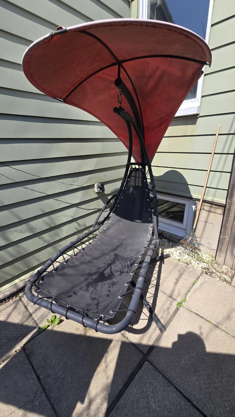 Curved Canopy Swing Chair - photo 2