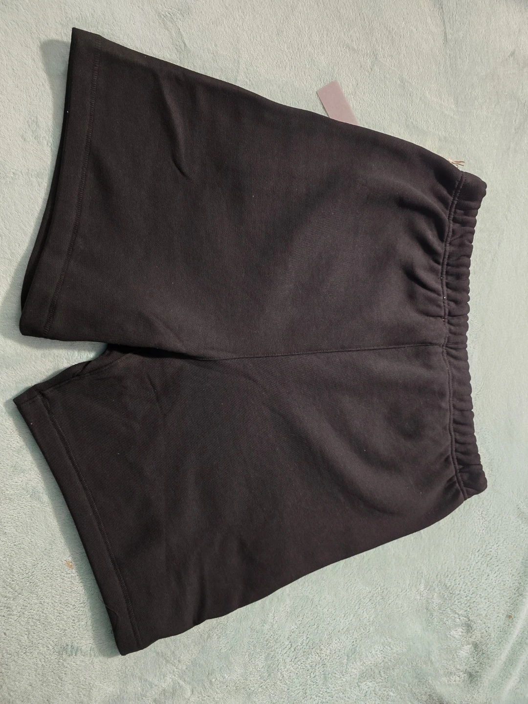 Essentials Black T-Shirt and Shorts Set - photo 3