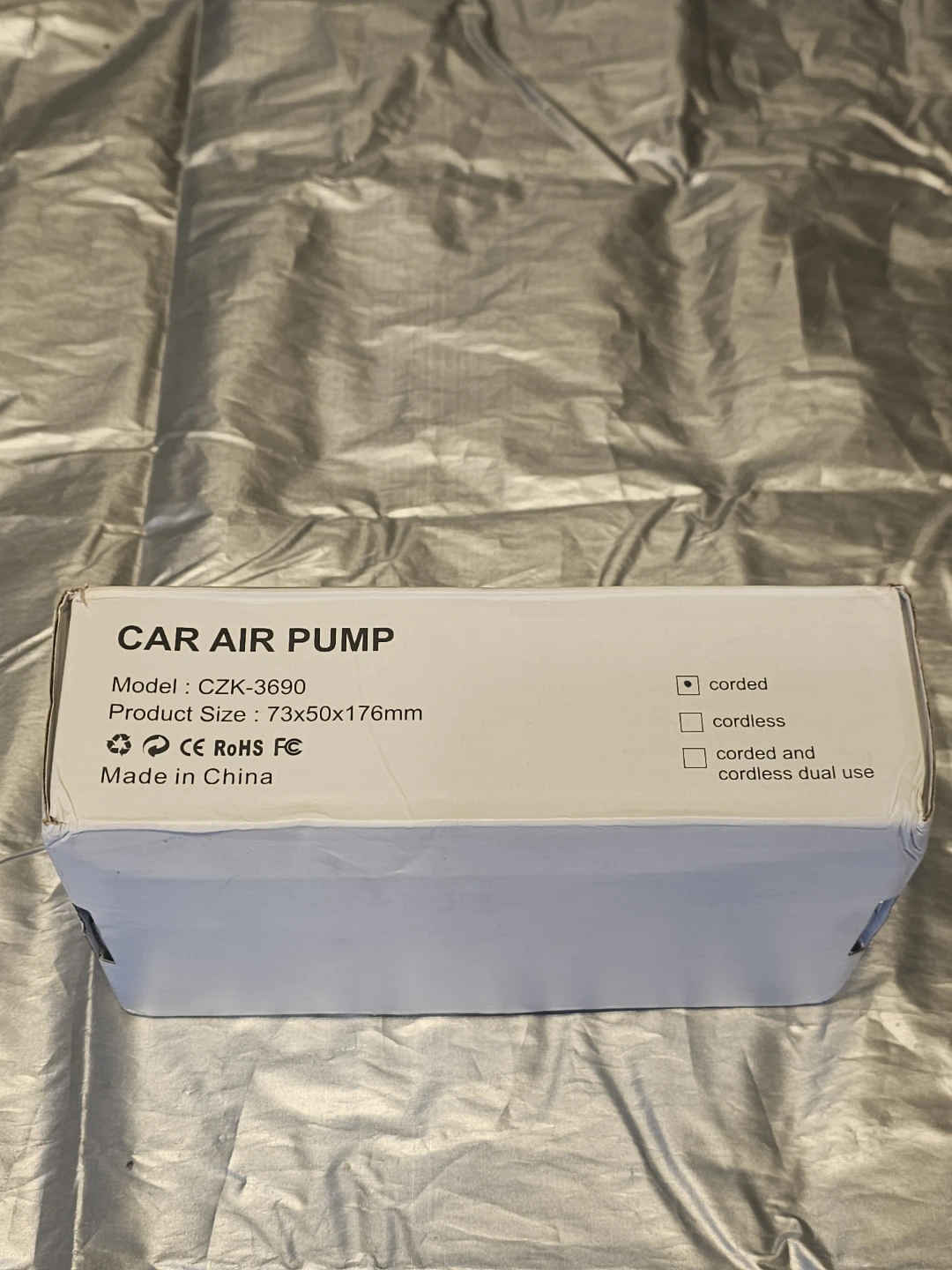 CAR AIR PUMP Model: CZK-3690 - photo 3