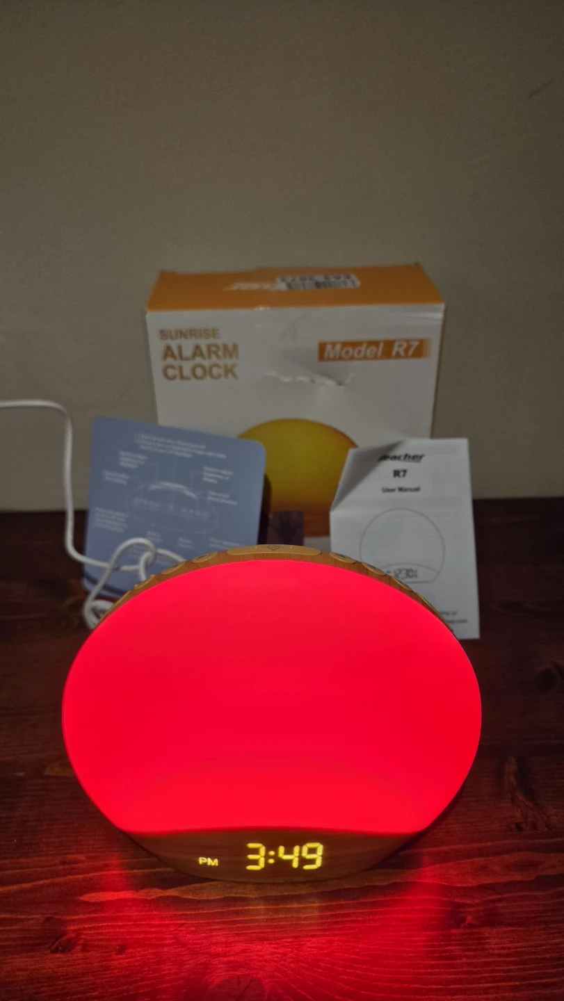 BRAND NEW Sunrise Alarm Clock Model R7 - photo 2