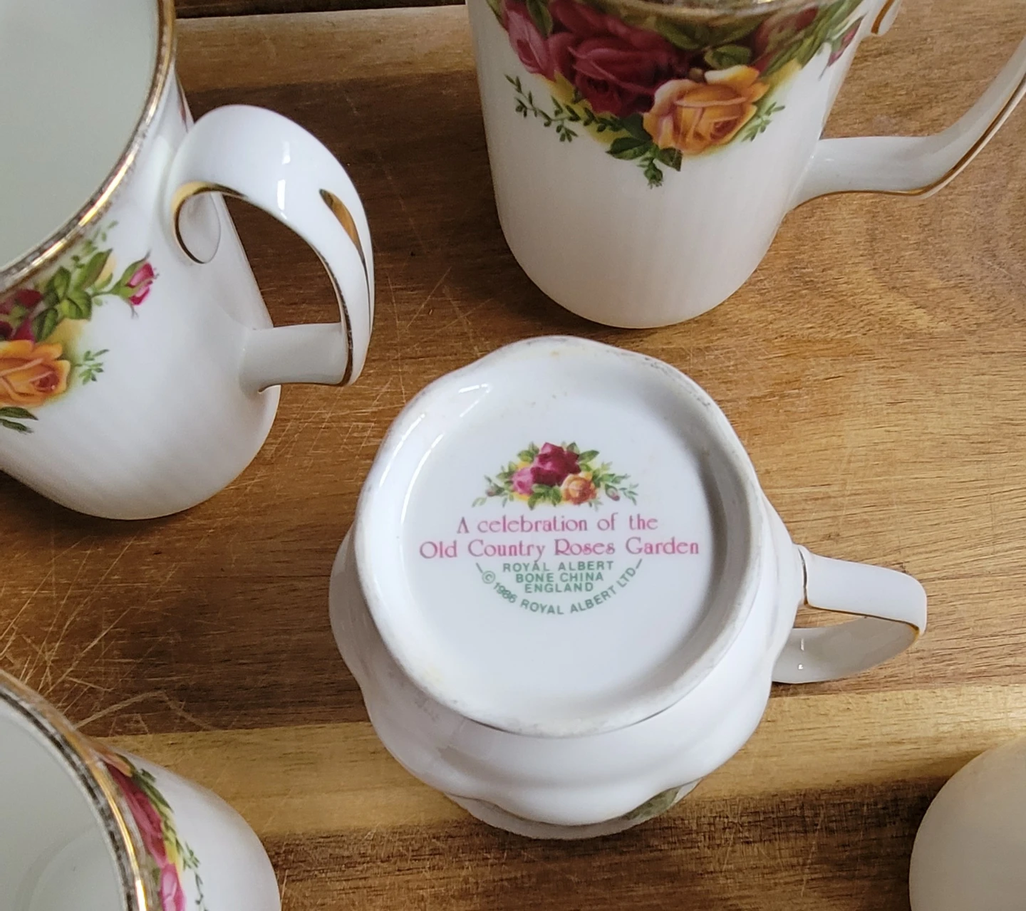 Royal Albert Old Country Roses Mugs Set of 6 - photo 3