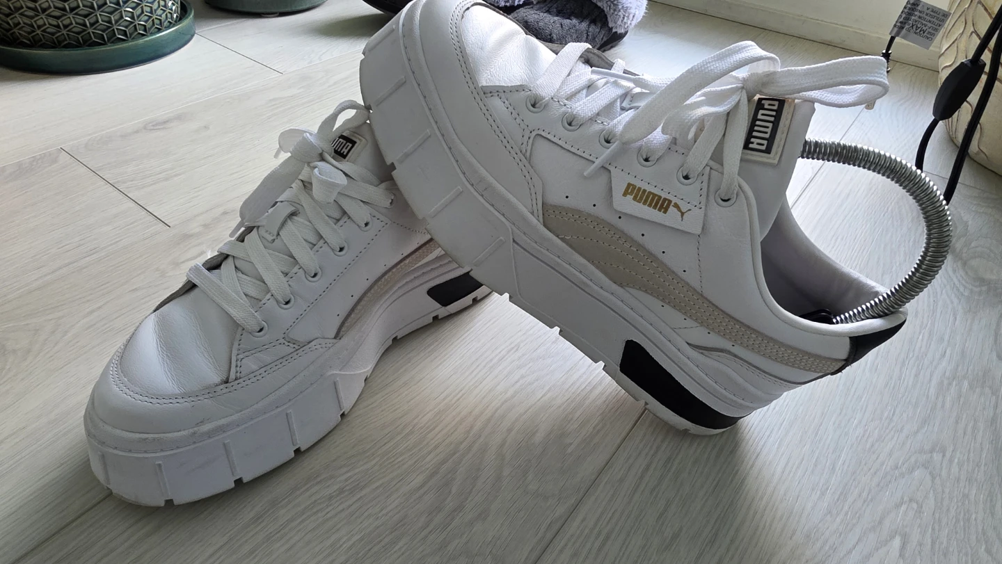 Puma White Platform Sneakers - photo 2