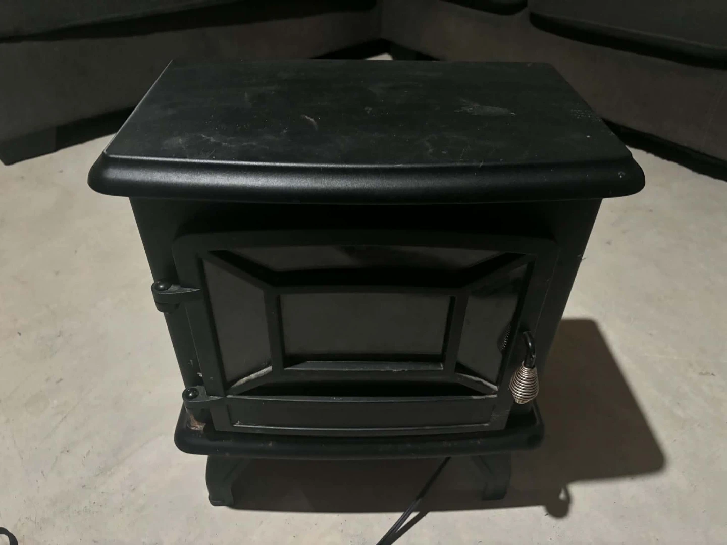 Black Electric Fireplace Stove