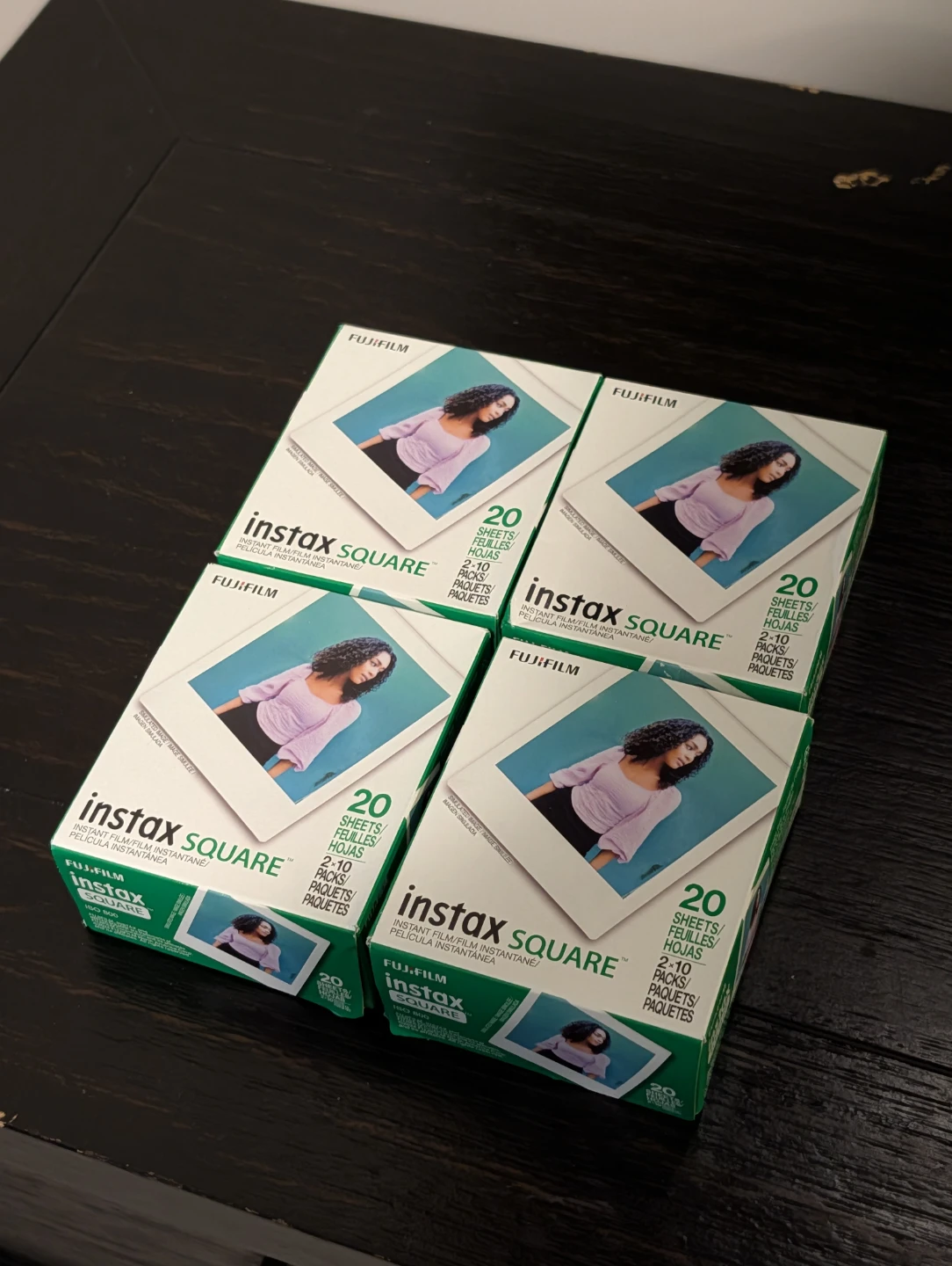 Fujifilm Instax Square Film - 4 Packs