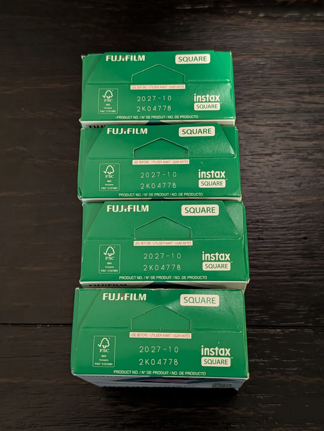 Fujifilm Instax Square Film - 4 Packs - photo 2