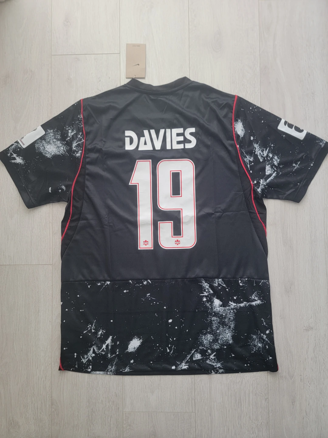Nike Canada Soccer Jersey Davies #19 - photo 2