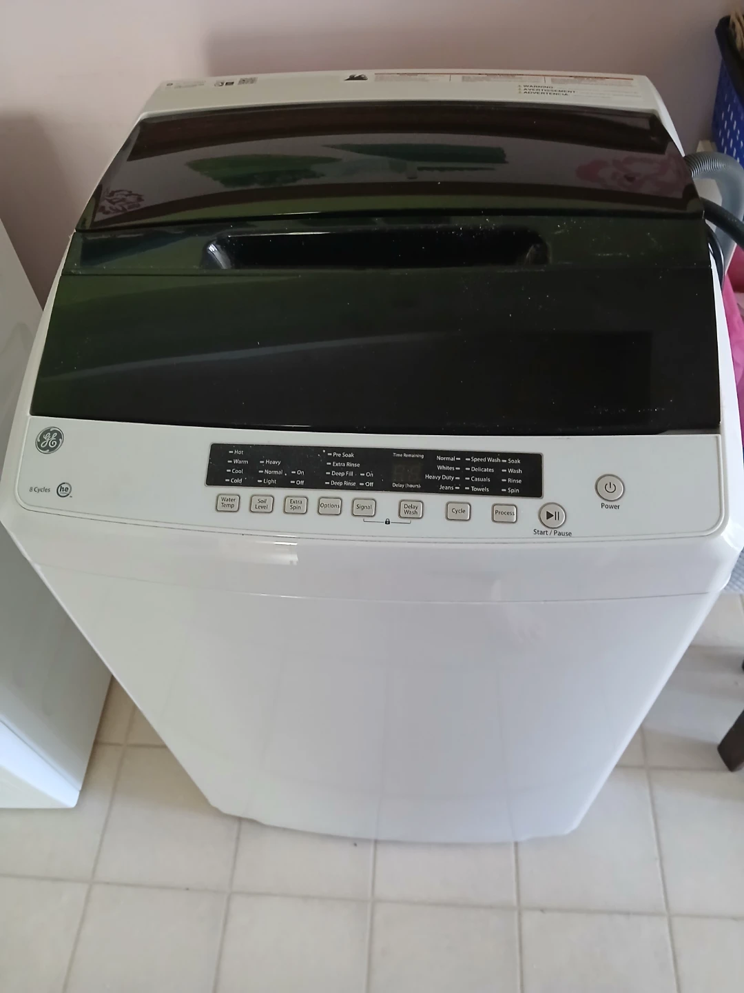 GE Top Load Washing Machine