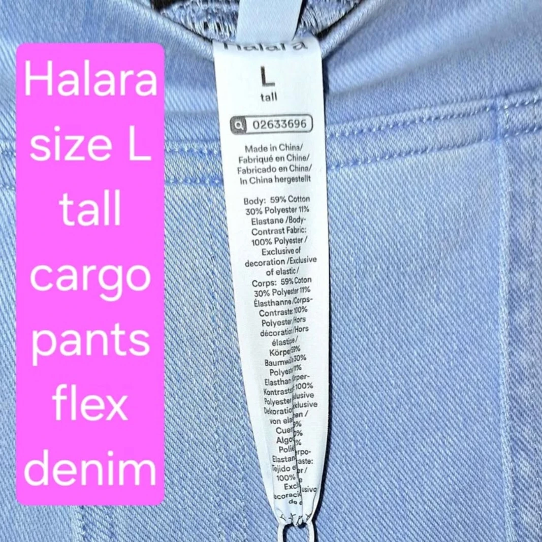 Halara Jeans - NEW - cargo pants size L tall - photo 4