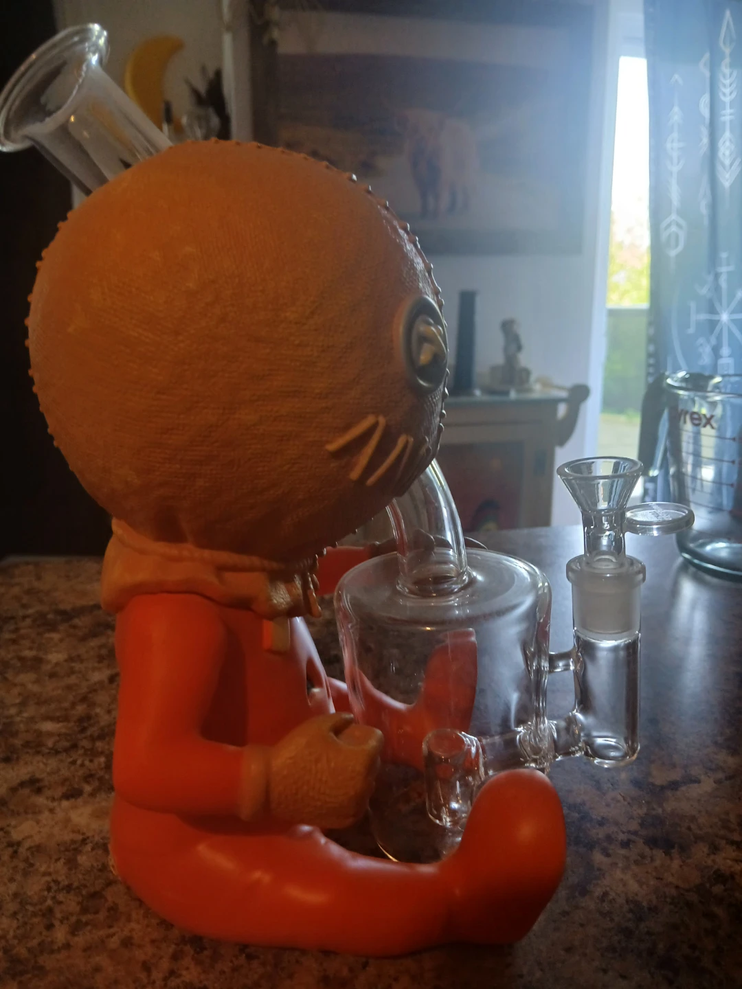 Sam Trick 'r Treat Glass Water Pipe - photo 4