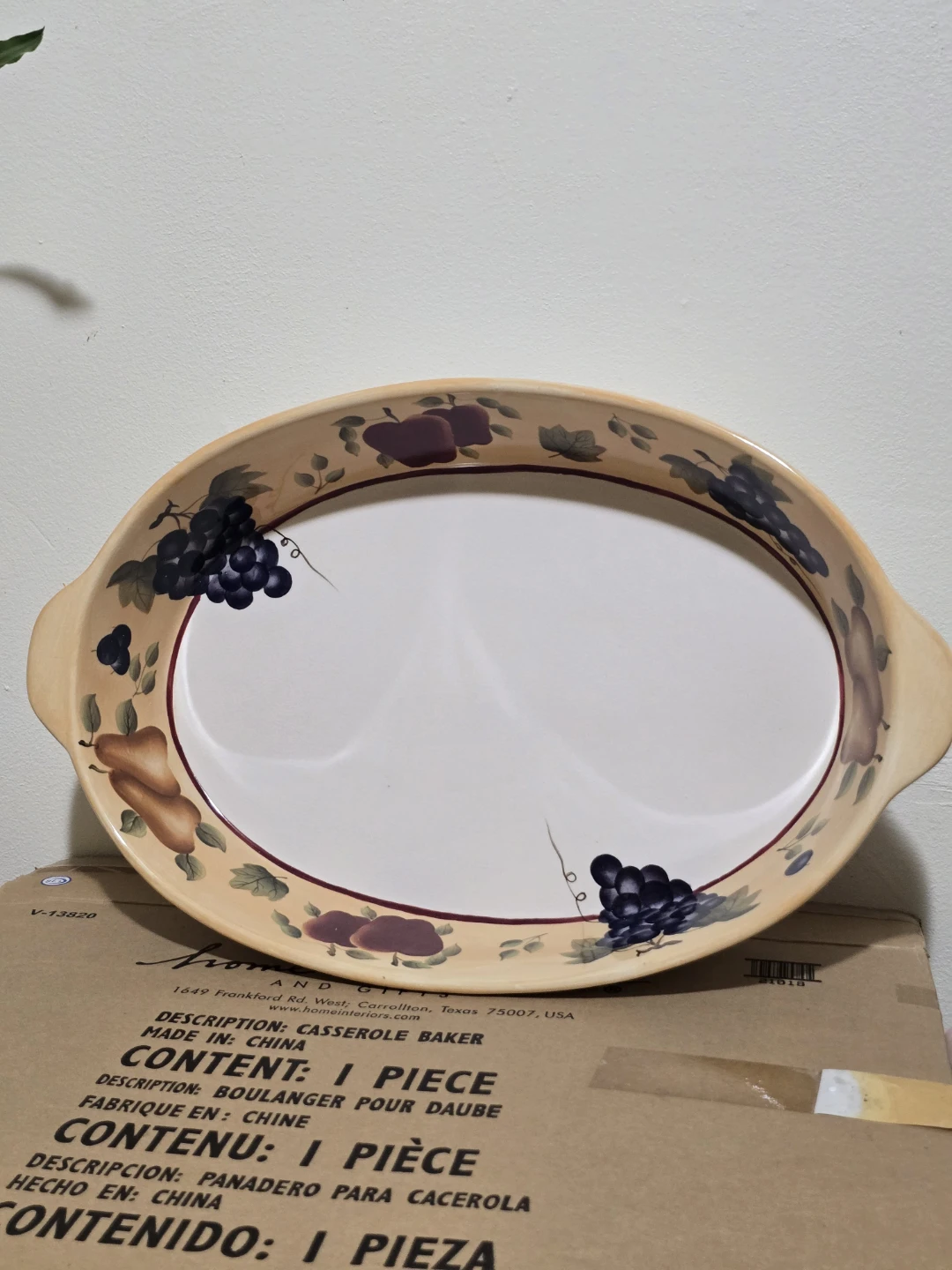 ​VTG Home Interiors Sonoma Villa Casserole Baker - photo 2