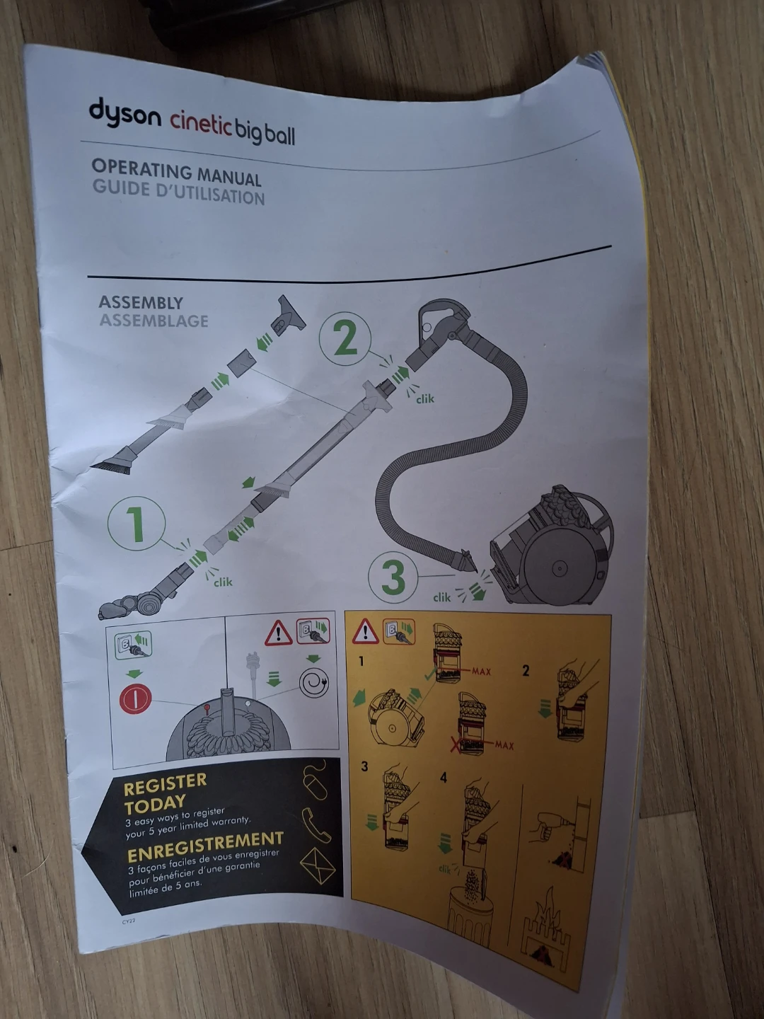 Dyson Cinetic Big Ball Vacuum Cleaner with Accessories