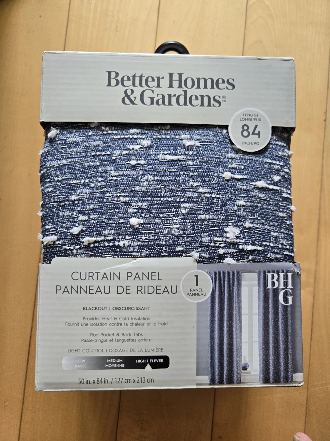 Better Homes & Gardens Blackout Curtain Panel