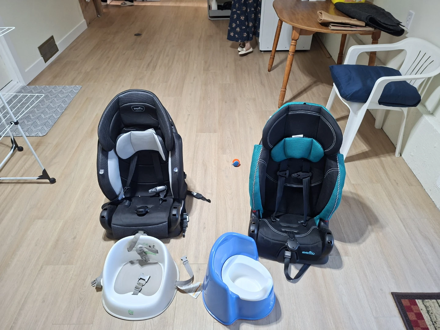 Evenflo Car Seats and Potty Trainers Bundle