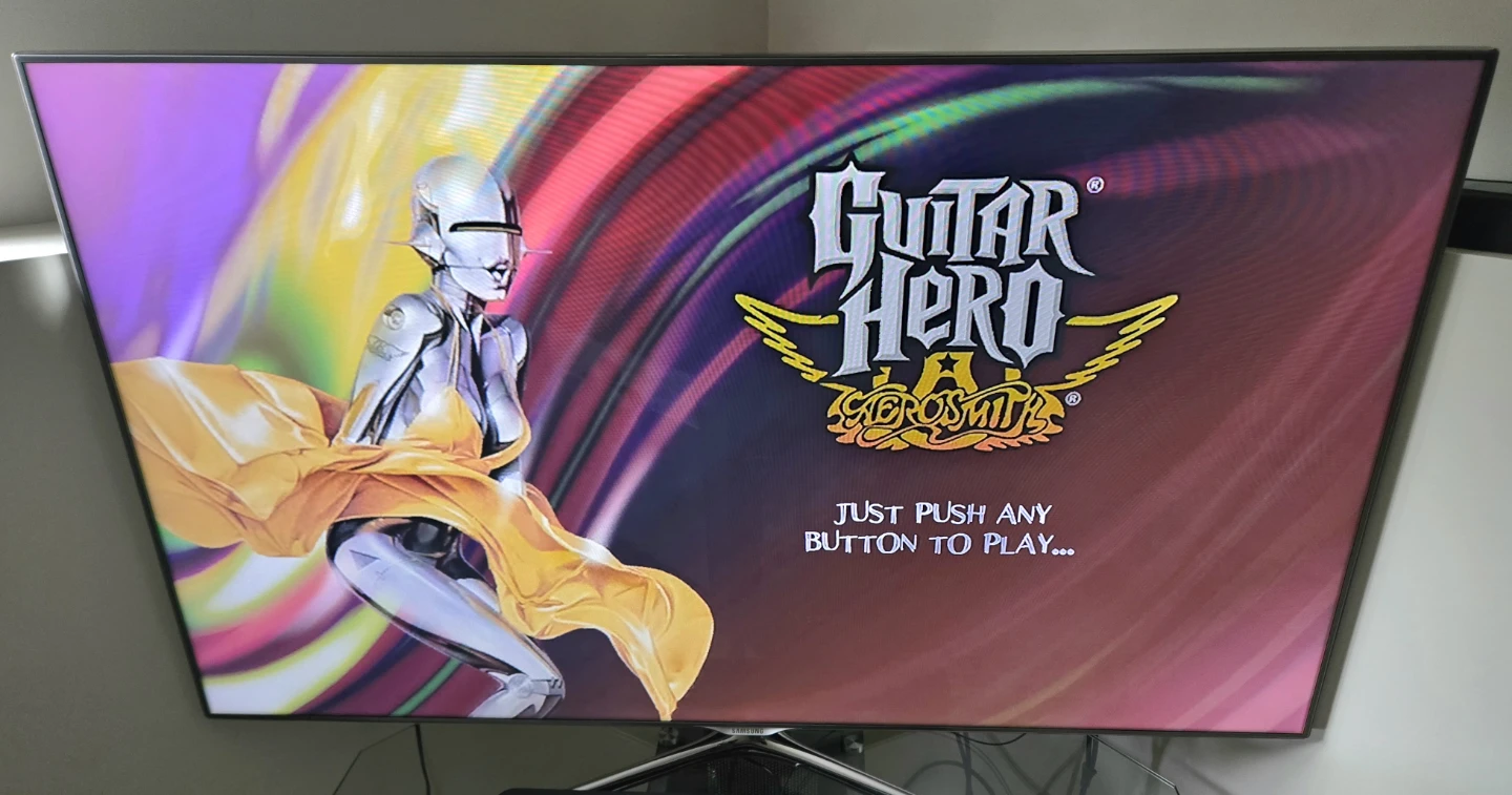 GUITAR HERO AEROSMITH XBOX 360 COMPLETE - photo 3