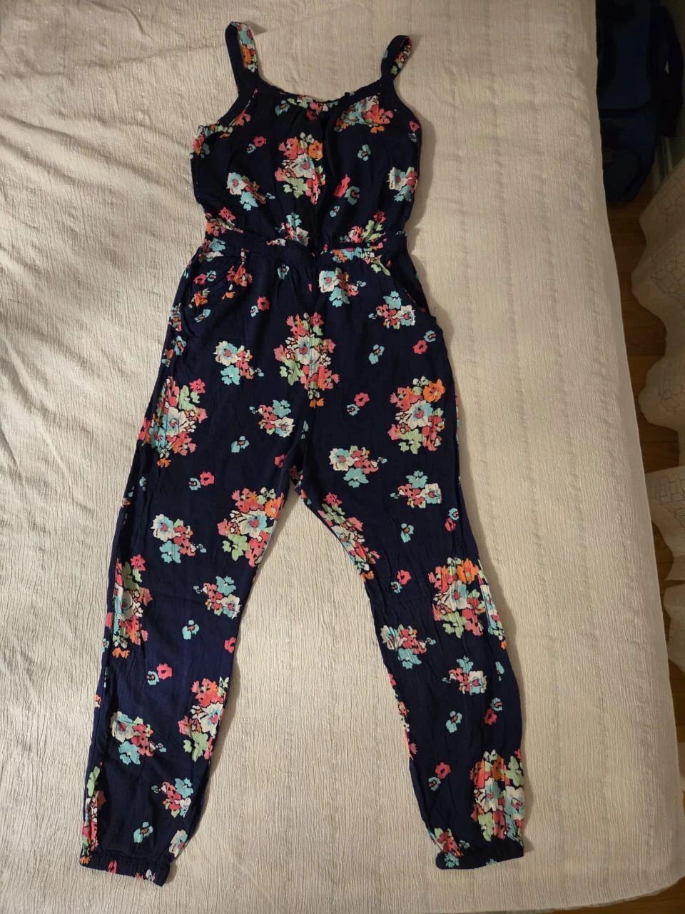 Cherokee Floral Jumpsuit XL/TG 14/16