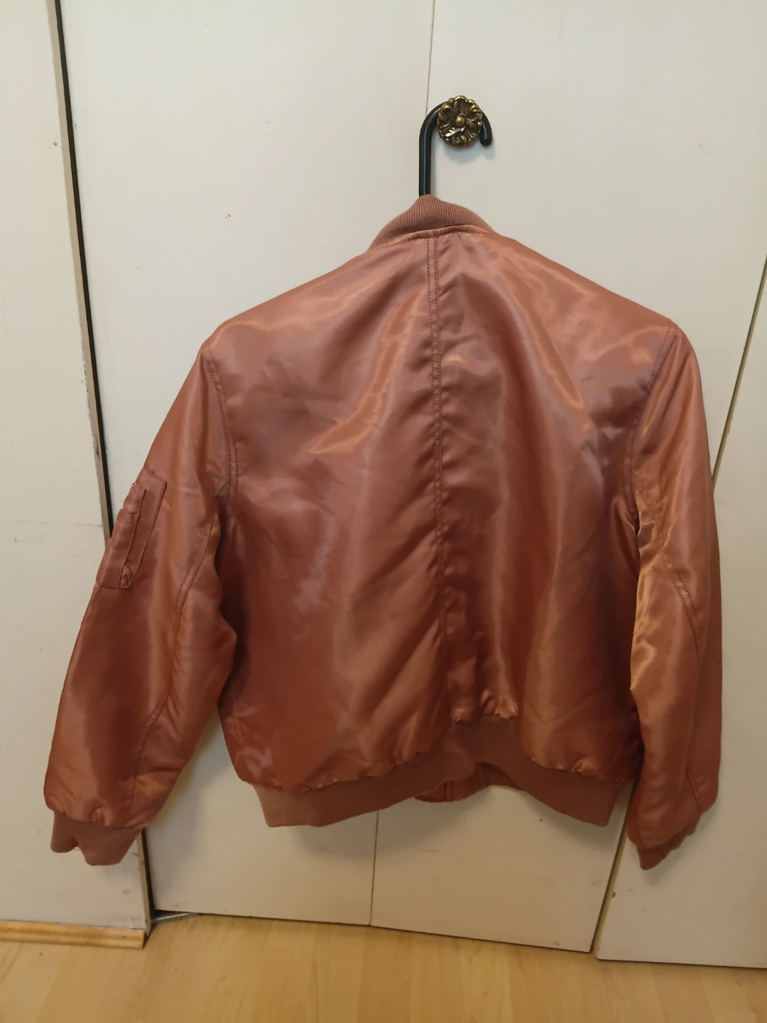 GAP Bomber Jacket - Rose Gold - Size M - photo 4