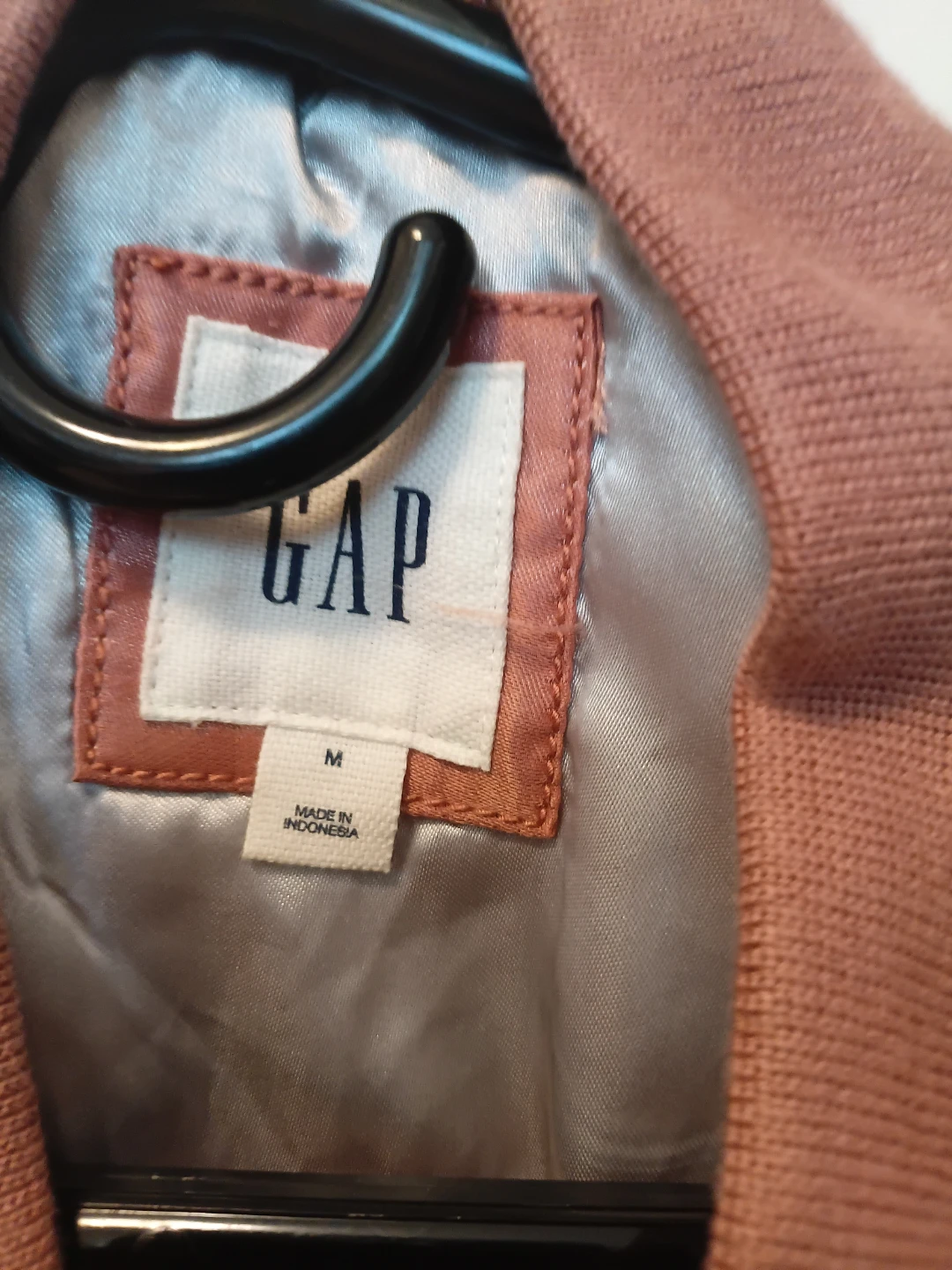 GAP Bomber Jacket - Rose Gold - Size M - photo 5