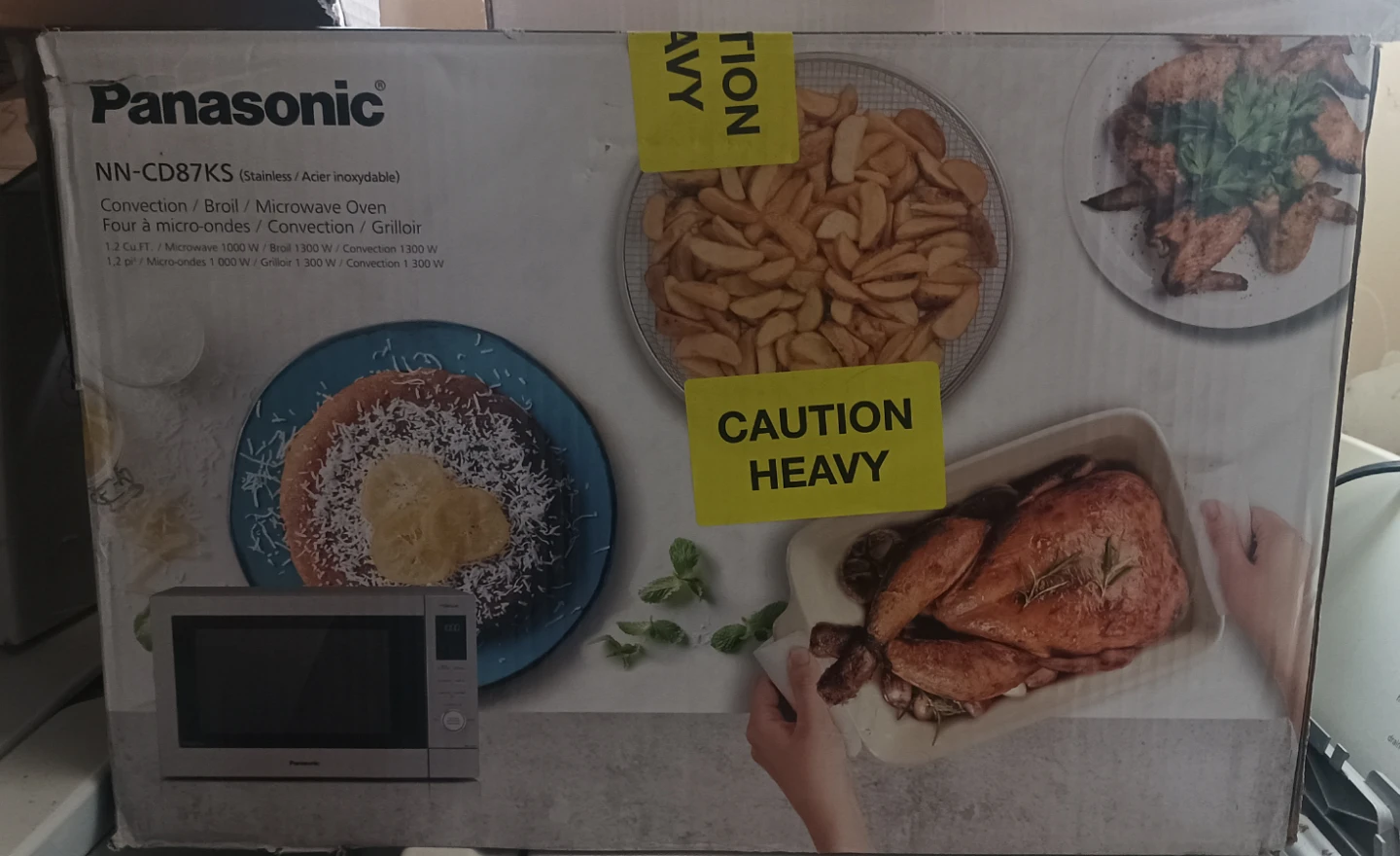 Panasonic NN-CD87KS Convection Microwave Oven - photo 4