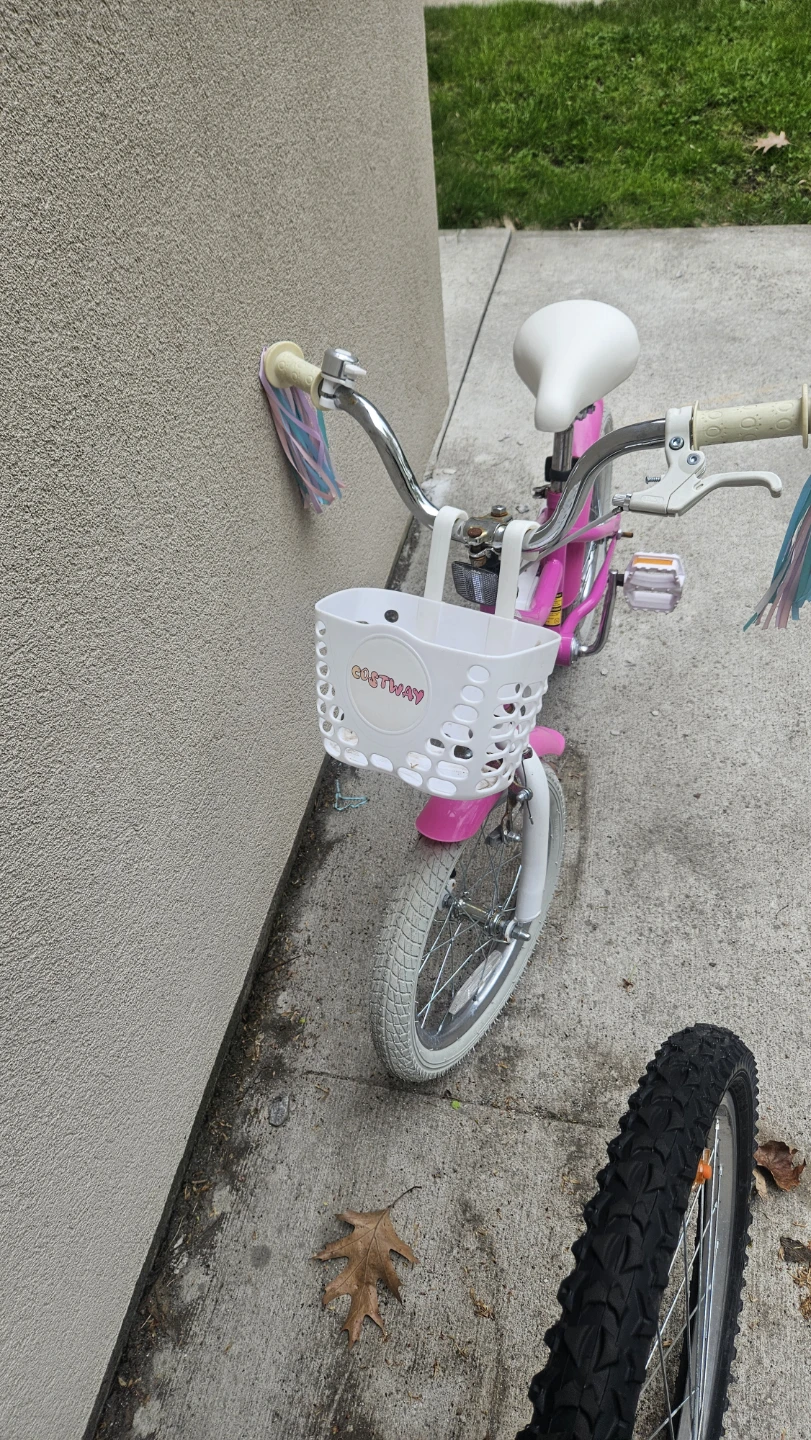 Kids' Pink "Destiny" Bike with Basket - photo 2