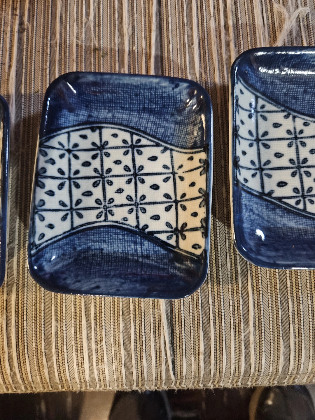 Set of 4 Japanese Style Soy Sauce Dishes - photo 3