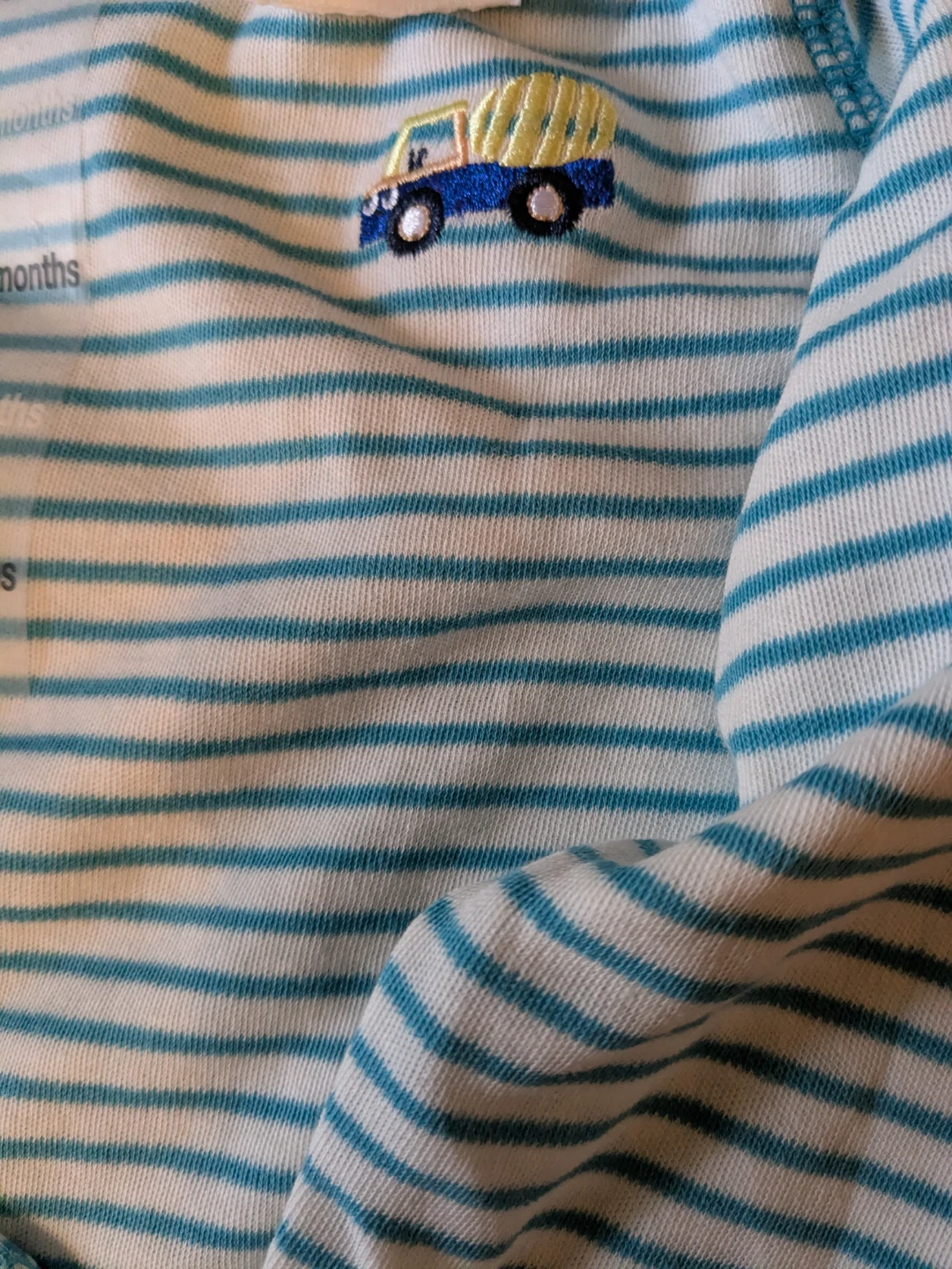 Baby Boys Pant Set Sea Crest Striped Truck - photo 4