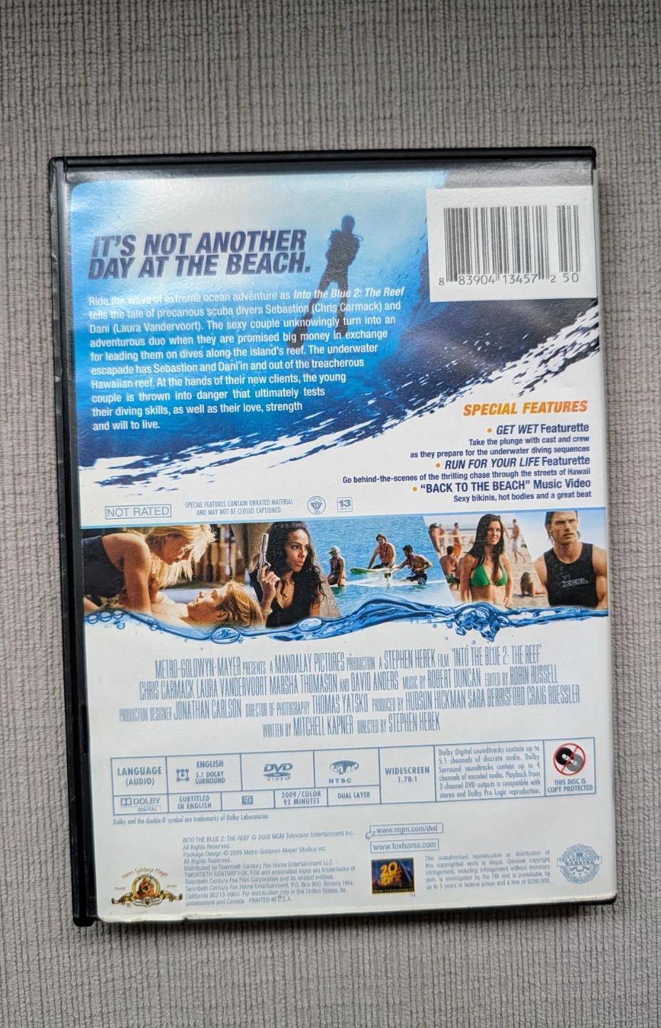 Into the Blue 2: The Reef Unrated DVD Movie - photo 2