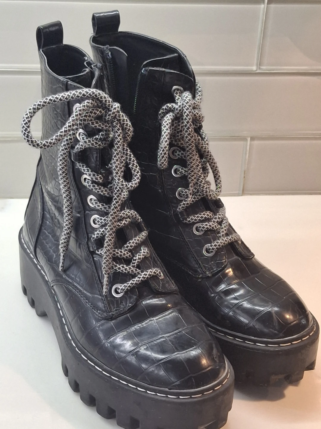 Zara Combat Boots - Size EU 37 - photo 5
