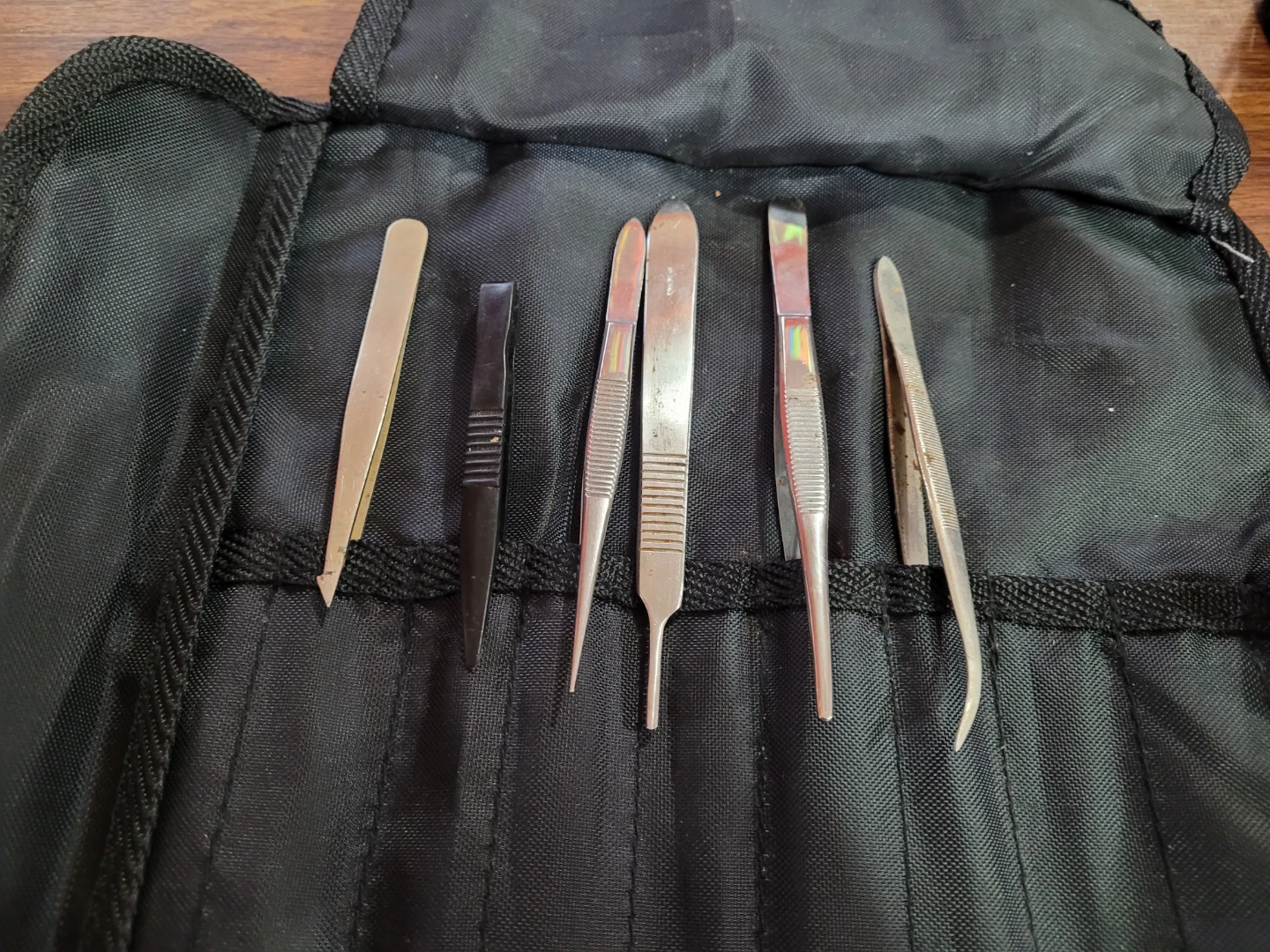 Tweezers Set with Case - photo 2