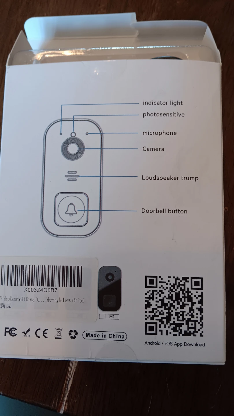 Mini Smart Doorbell with Camera - photo 2