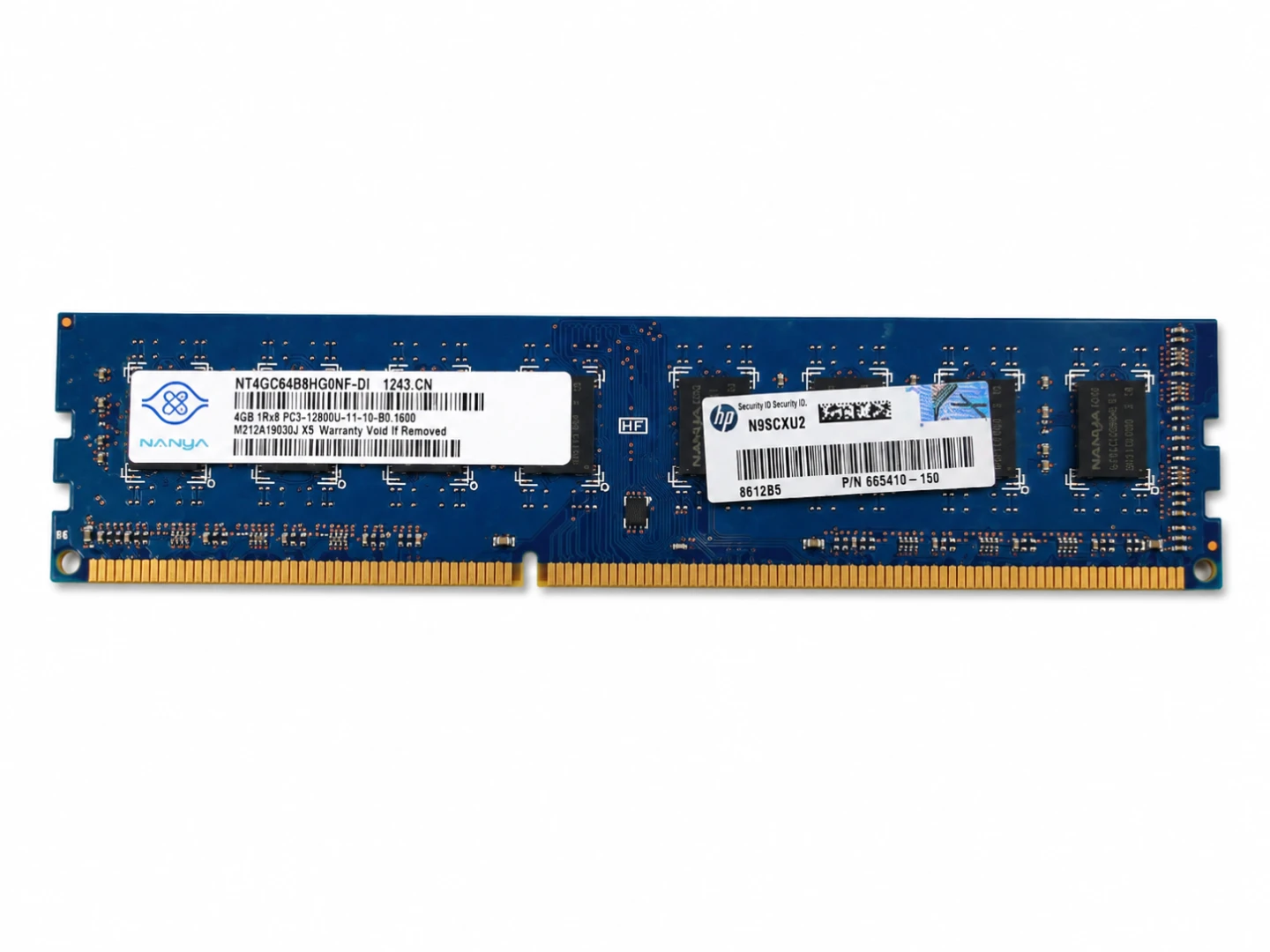 Nanya 4GB PC3-12800 DDR3 RAM Module