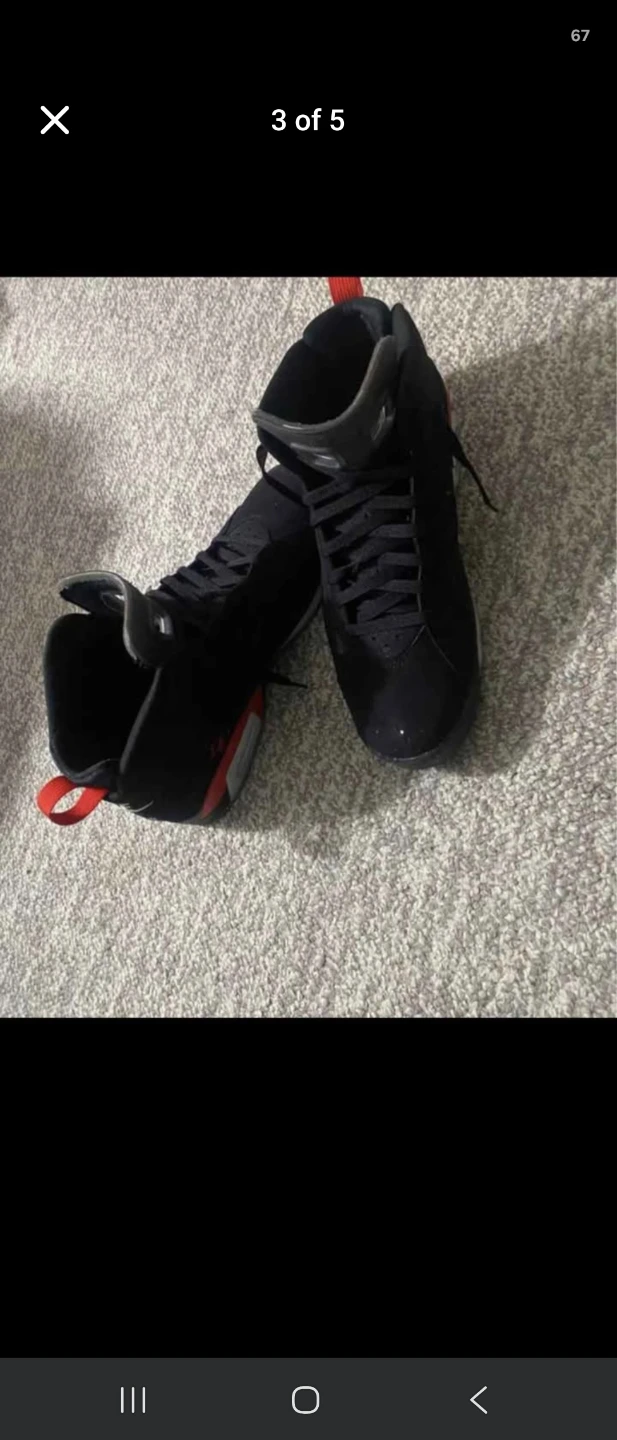 Nike Air Jordan Jumpman MVP - Men’s Size 12 - Black/Red