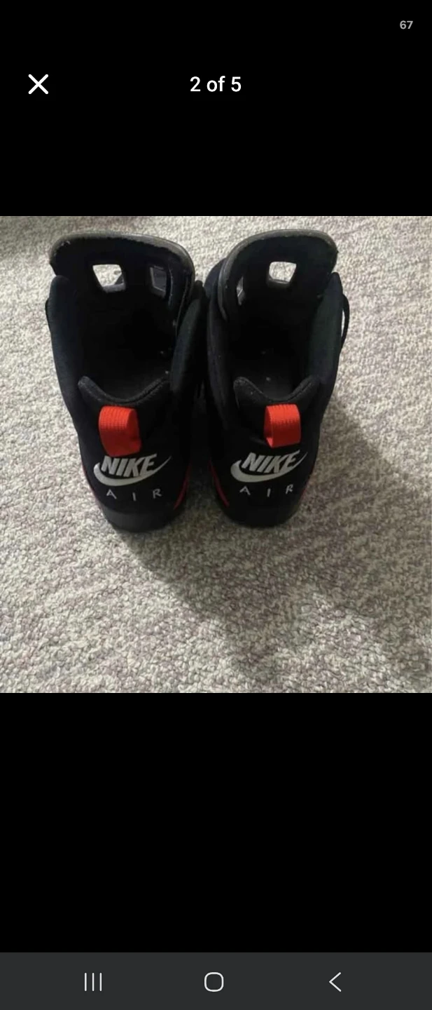 Nike Air Jordan Jumpman MVP - Men’s Size 12 - Black/Red - photo 2