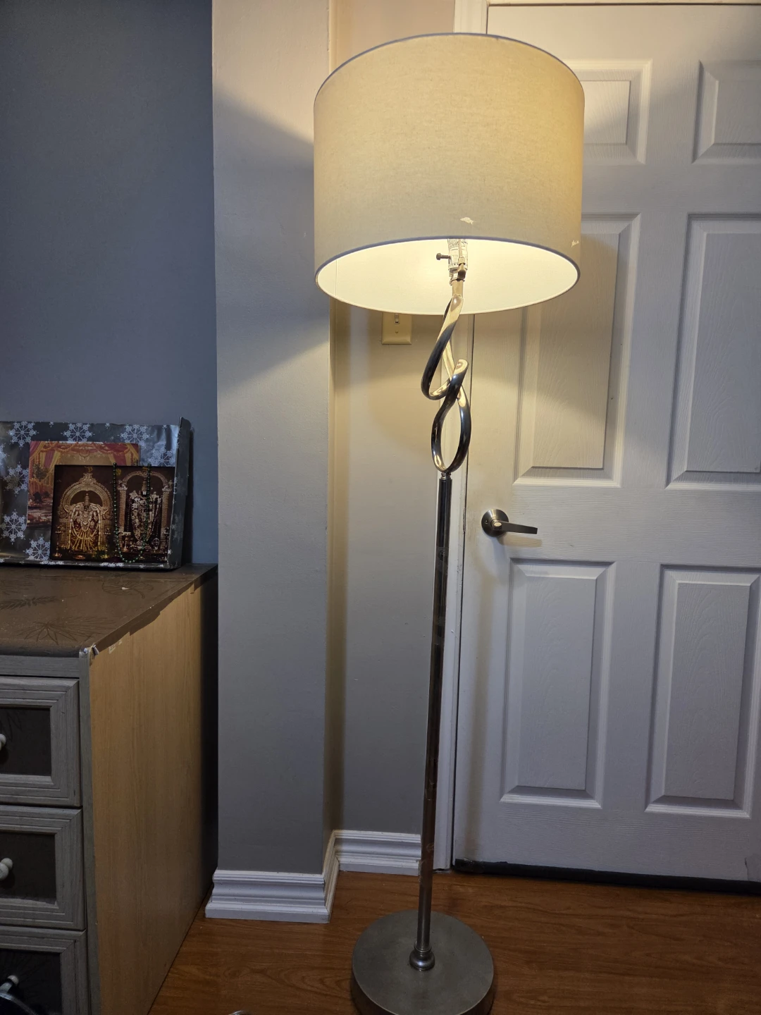 Floor Lamp with Drum Shade - move out sale - photo 2
