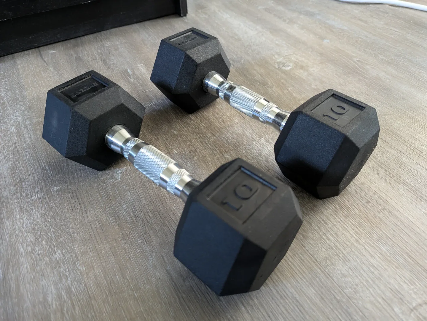 GoZone 10lb Hex Dumbbells (Pair)