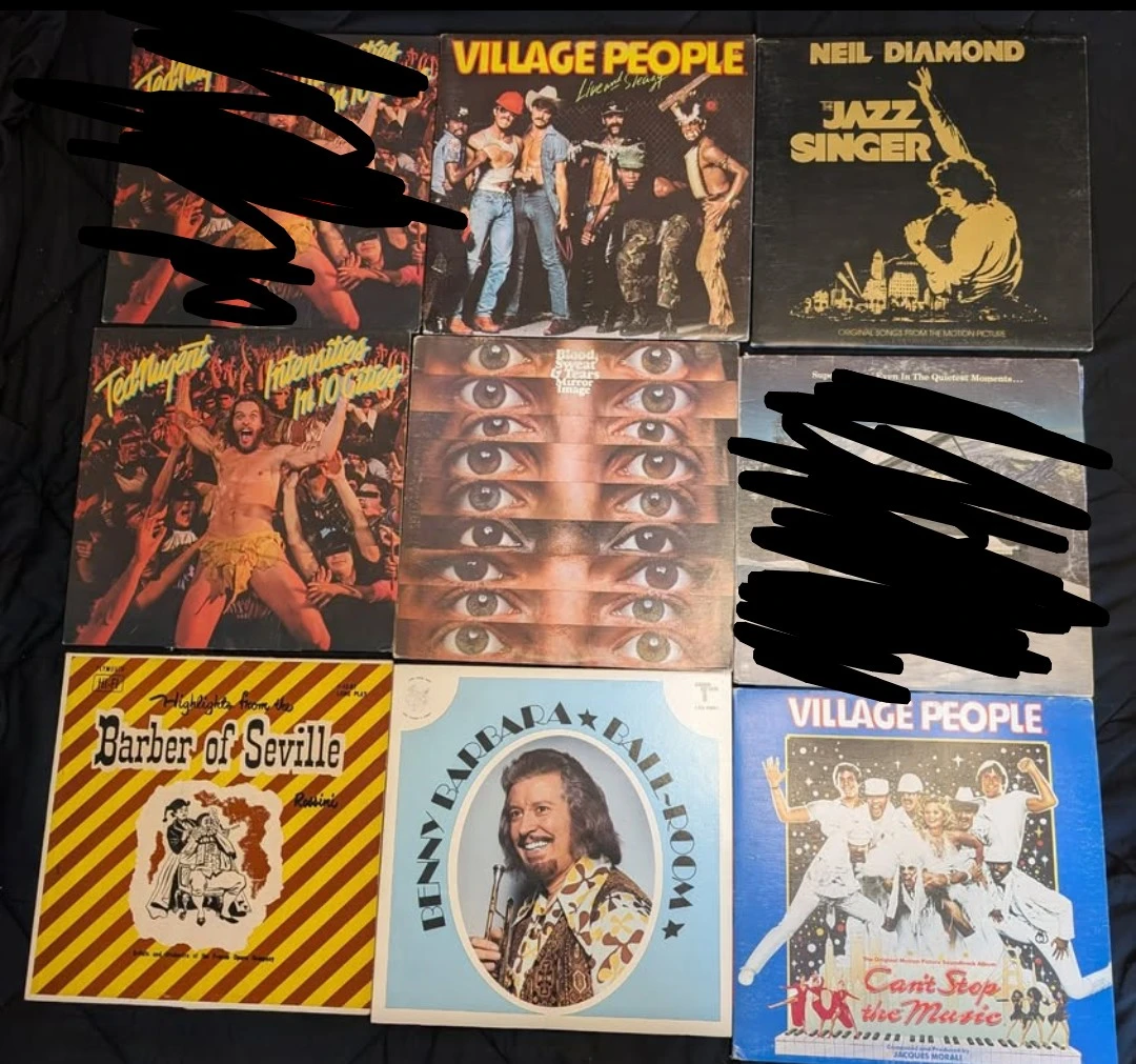 Assorted Vinyl Record Collection