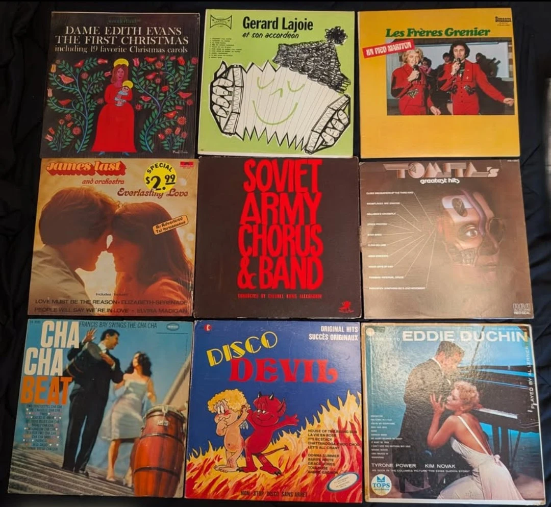 Assorted Vinyl Record Collection - photo 2
