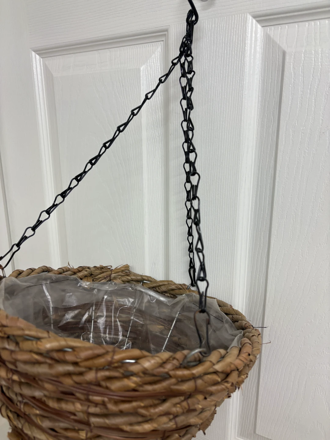 Hanging Woven Plant Basket - photo 2